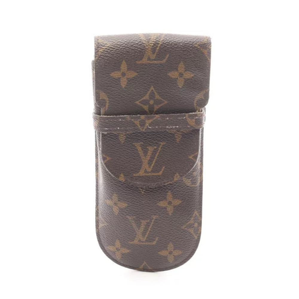 Louis Vuitton Etui Lunettes Rabba Monogram Accessory Canvas Brown